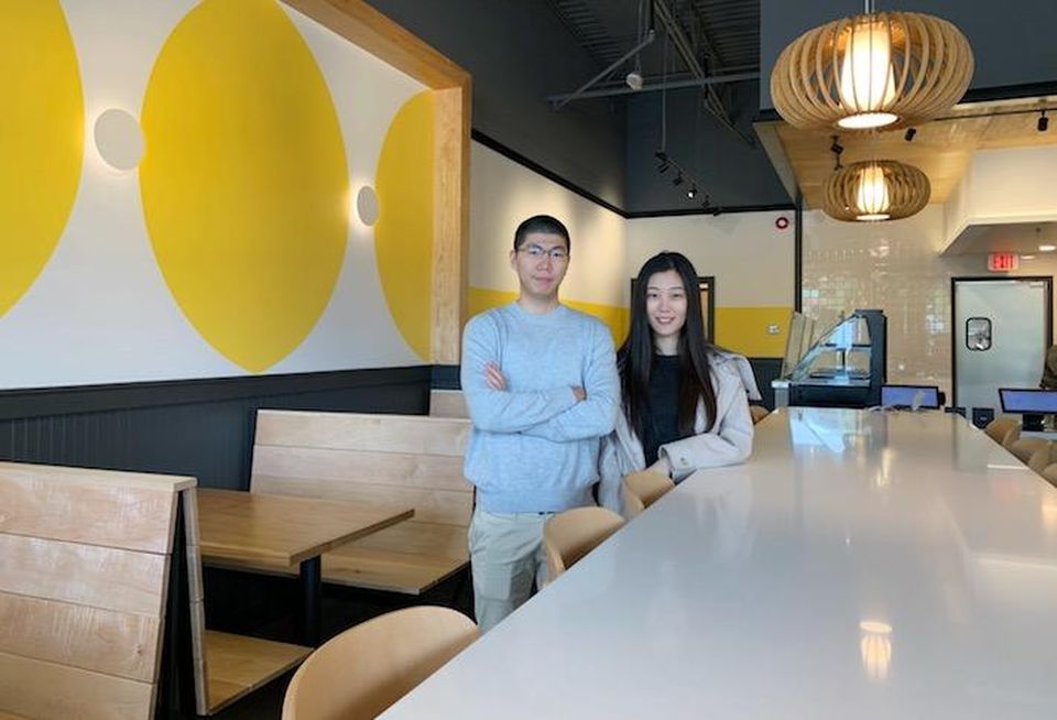 Bing & Bao co-owners Mark Shen and Rachel Wang.