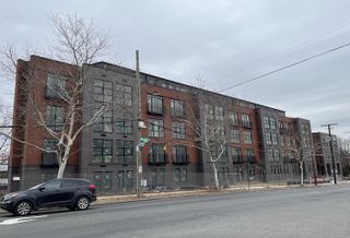 The apartment project at 1400 Montana Ave. NE, scheduled to deliver in May, photographed Feb. 24. 