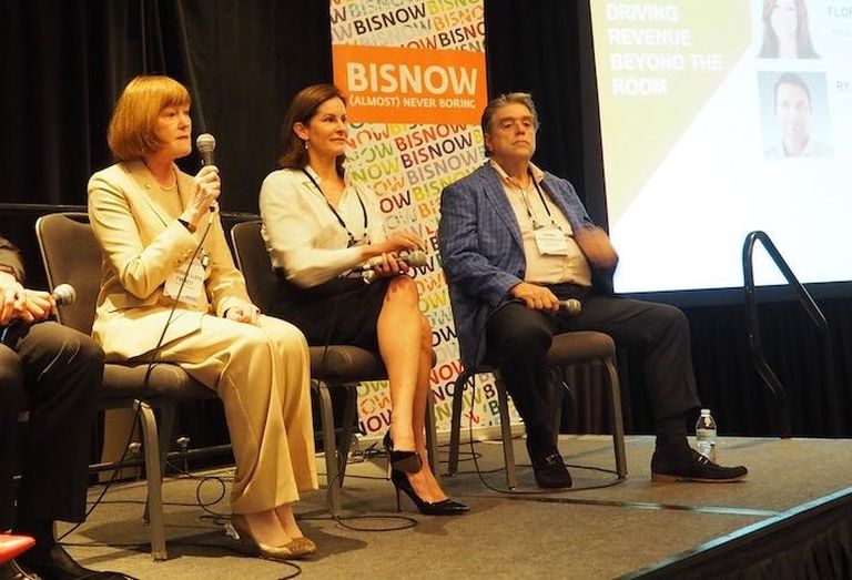 Forrest Perkins' Deborah Lloyd Forrest, Trump Hotels' Kathleen Flores and Papadopoulos Properties' Tom Papadopoulos