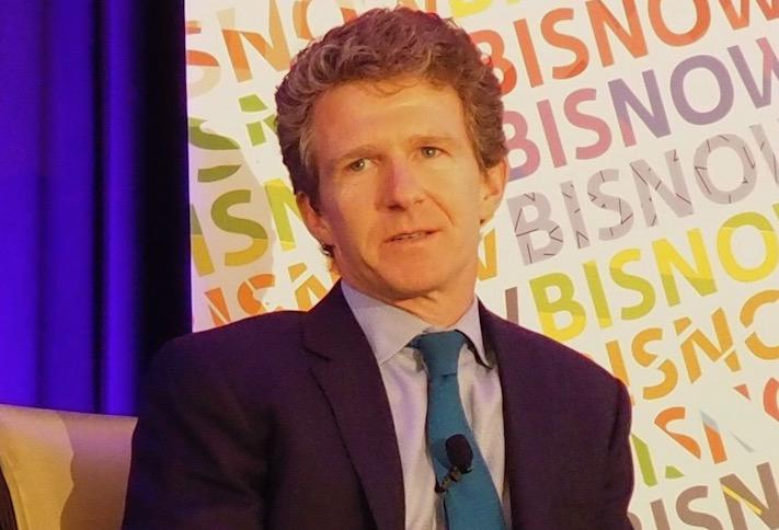 Walker & Dunlop CEO Willy Walker at a 2018 Bisnow event. 