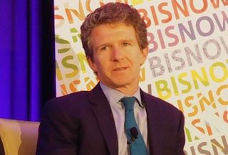 Walker & Dunlop CEO Willy Walker at a 2018 Bisnow event. 