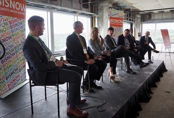 Walsh, Colucci's Bob Brant, Cooper Carry's Stephen Smith, Asana Partners' Katie Grissom, Carr Cos.' Austin Flajser, Howard Hughes' Mark Bulmash, Avanath Capital Management's Benjamin Finley and EYA's Evan Goldman