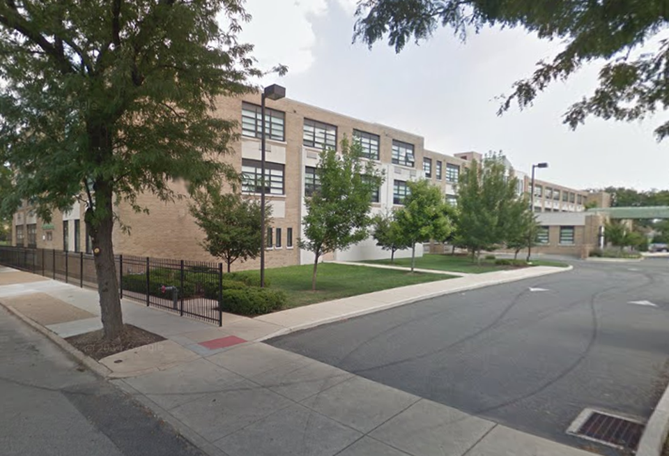 St. John Neumann School in Philadelphia, site of future affordable senior housing