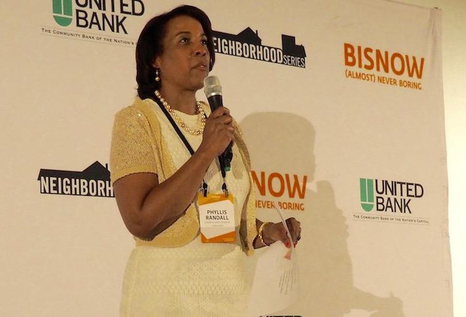 Loudoun County Board of Supervisors Chair Phyllis Randall at Bisnow's 2019 Loudoun County State of the Market