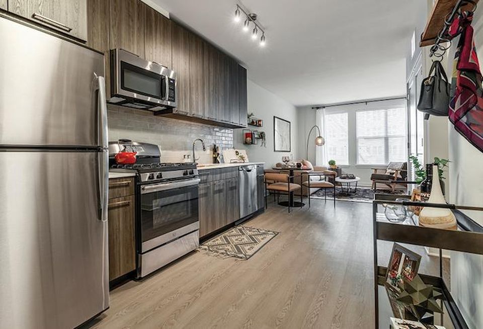 An apartment at WashREIT's Trove building in Arlington, Va.