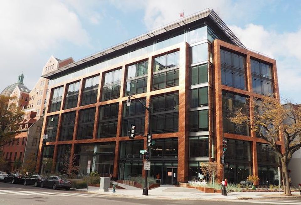 The 1701 Rhode Island Ave. NE building where WeWork opened a full-building space