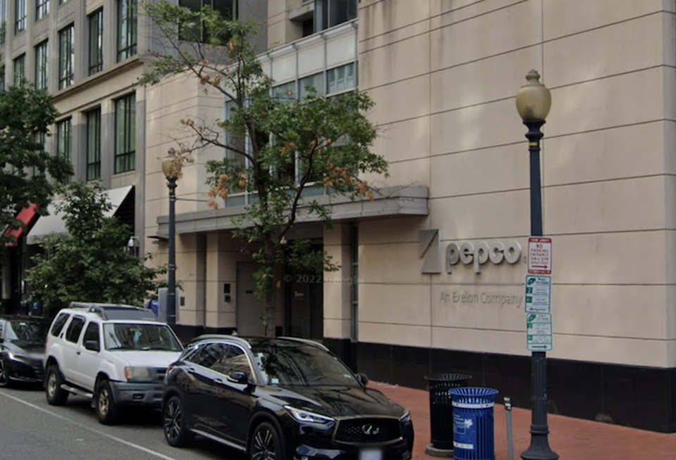 Pepco's headquarters at 701 9th St. NW.
