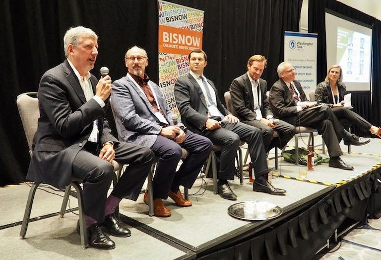 Jefferson Apartment Group's Jim Butz, Pender's Zach Murphy, Morgan Properties' Jonathan Morgan, Continental Realty Corp.'s JM Schapiro, CoStar's Michael Cohen and CohnReznick's Emily Butler