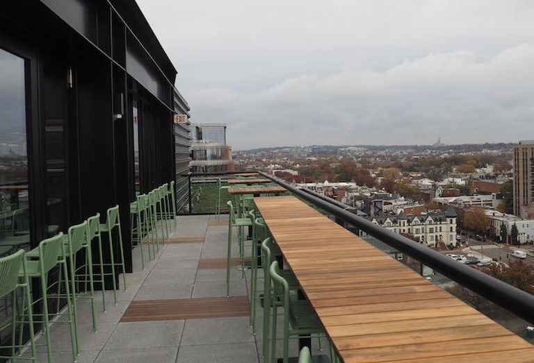 The rooftop of the AC Hotel Washington D.C. Convention Center.