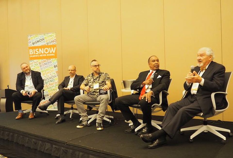 Cerami & Associates' Brian Bustad, View's Brandon Tinianov, Wingate Hughes' Gavin Hughes Daniels, WFT Engineering's Reardon Sullivan and Davis Carter Scott's Doug Carter