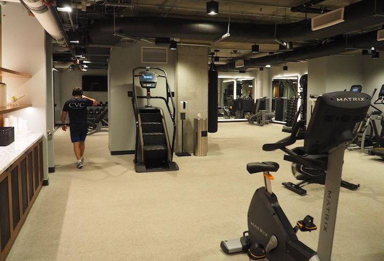 The fitness center in the AC Hotel Washington D.C. Convention Center.