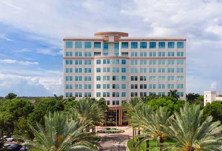 Crocker Partners' One Town Center building in Boca Raton, where it is headquartered. 