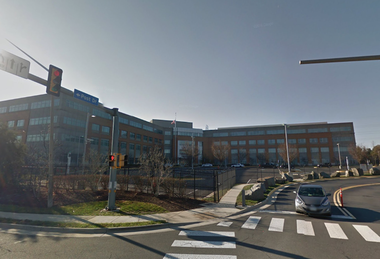 The office building at 499 Grove St. in Herndon, part of the New Dominion Technology Park.