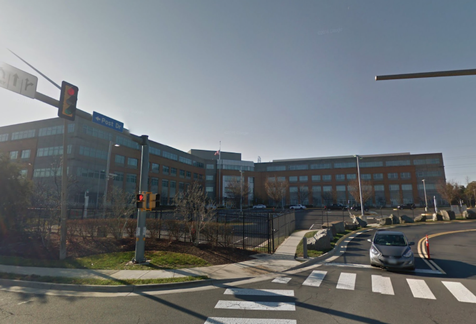 The office building at 499 Grove St. in Herndon, part of the New Dominion Technology Park.