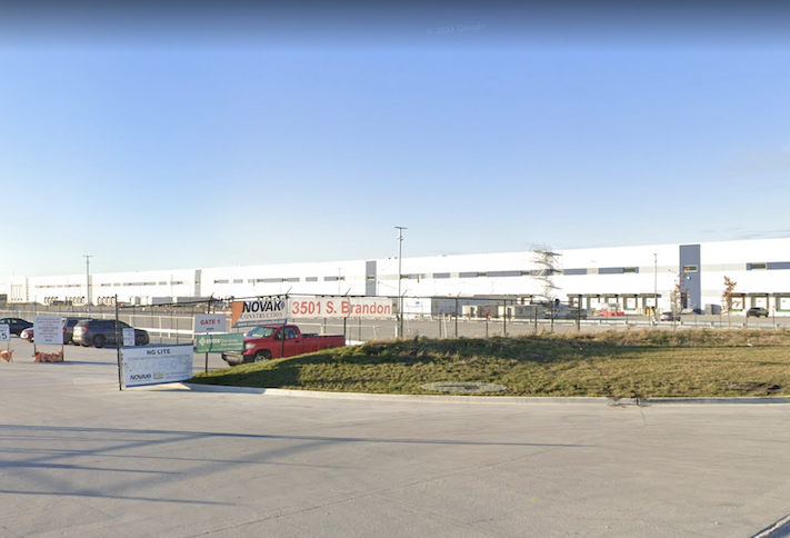 The site of one of the proposed Walmart fulfillment locations in Joliet, IL. 