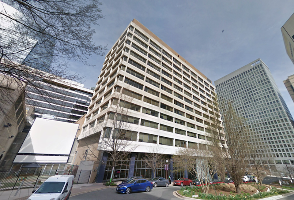 The office building at 1800 North Kent St. in Rosslyn where the State Department office is currently housed.