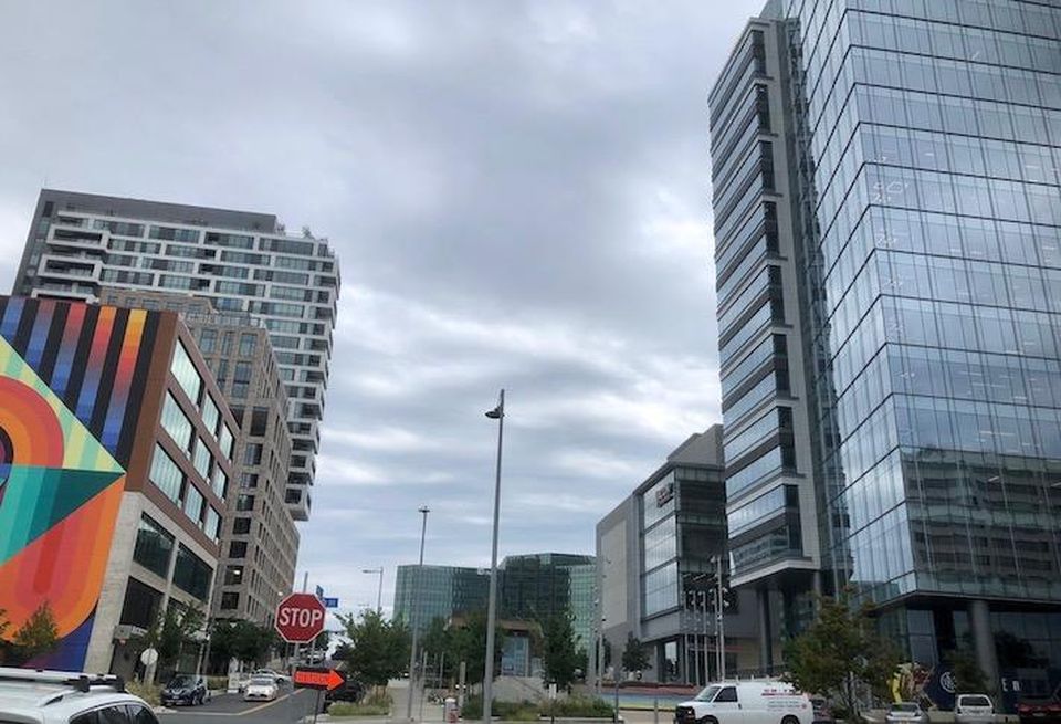 Mixed-use development The Boro in Tysons, photographed Sept. 9.
