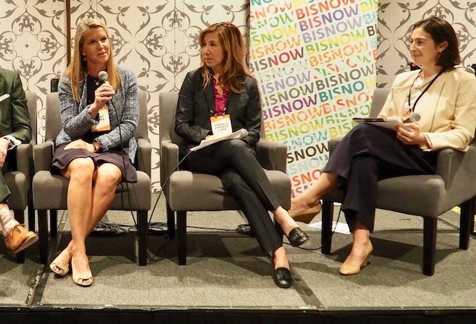 BCT Architects' Janet Meyer, LandDesign's Gabriela Cañamar Clark and Nixon Peabody's Colette Dafoe