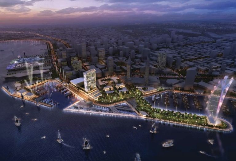 A JV of Manchester Financial Group and Dealy Development have proposed Celebration Place, a $700M, 718k SF development designed by HKS global architects and Snøhetta and KTU&A landscape architect. 