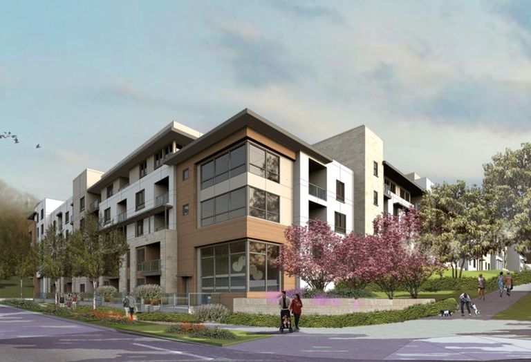Scheduled for completion in 2019, the 608-unit residential component at One Paseo is a pedestrian-friendly project will have a full-range of resort-style amenities and a short walk for the development's retail village.