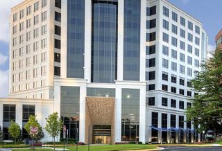 The office building at 1676 International Drive in Tysons. 
