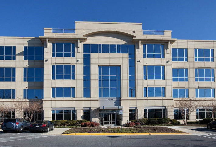The Shady Grove Professional Center medical office building in Rockville, which Anchor Health Properties acquired in 2018
