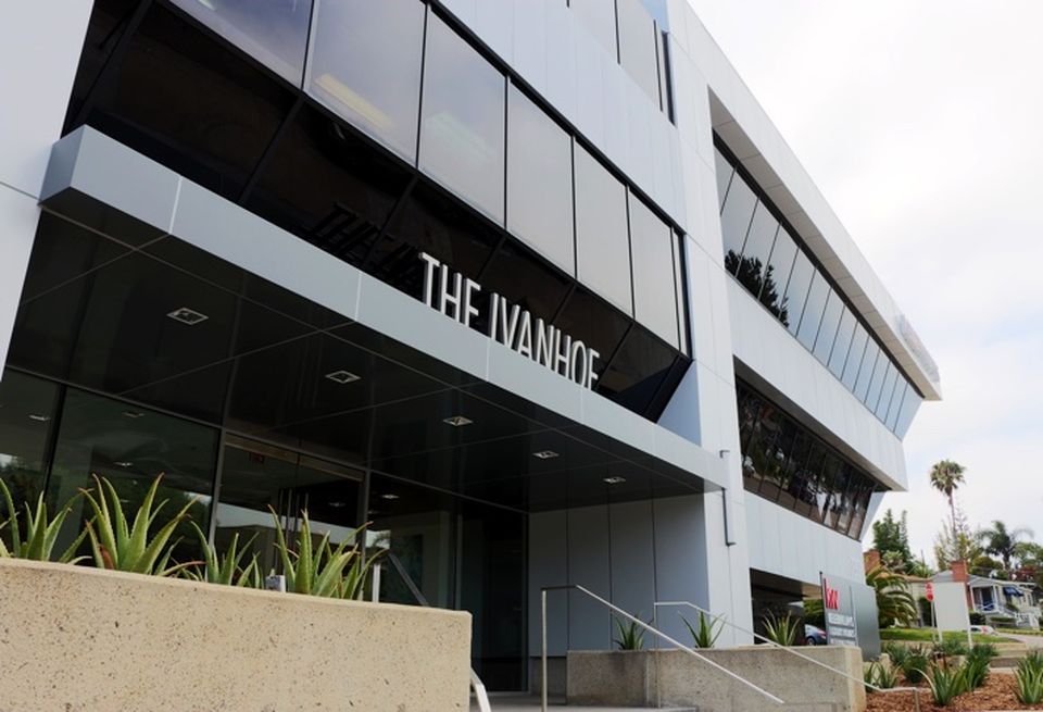 The Ivanhoe office building in La Jolla Village.