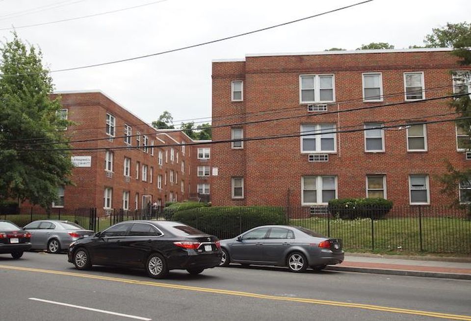 The apartment property at 4069-4089 Minnesota Ave. NE.
