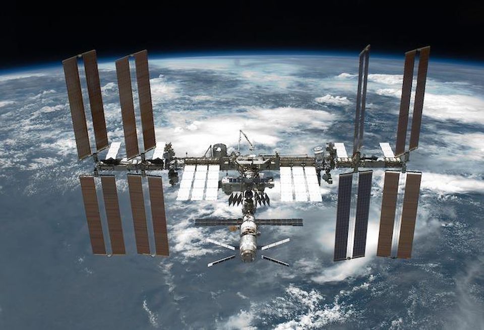 The International Space Station.