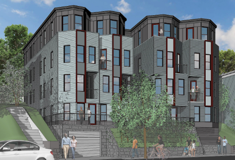120-122 Hancock St. in Dorchester received financing from MassHousing's CommonWealth Builder program.