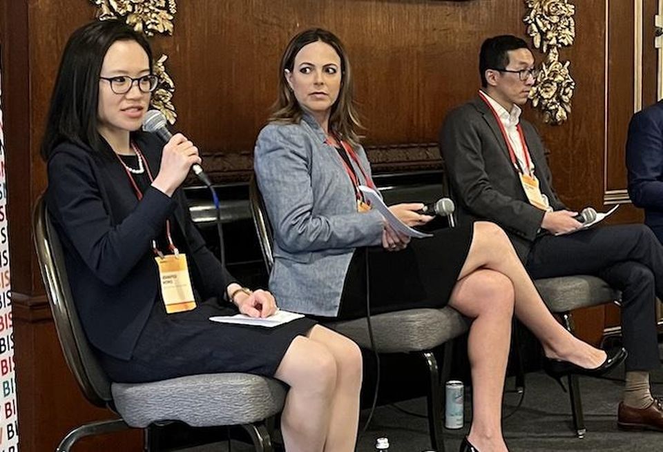 AEW Capital Management's Jennifer Wong, STARS REI's Cristina Dawson and Bain Capital's Hon Wing Mak
