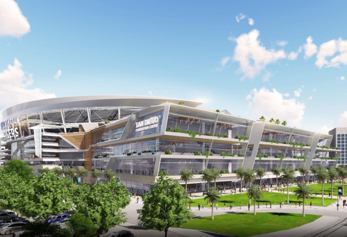 Two new studies indicated that the Chargers Convadium proposal would boost hotel stays and convention business.