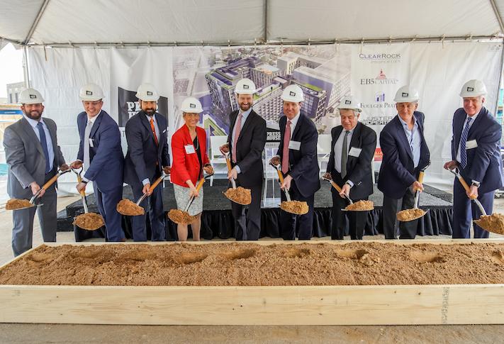 Foulger-Pratt groundbreaking Press House NoMa