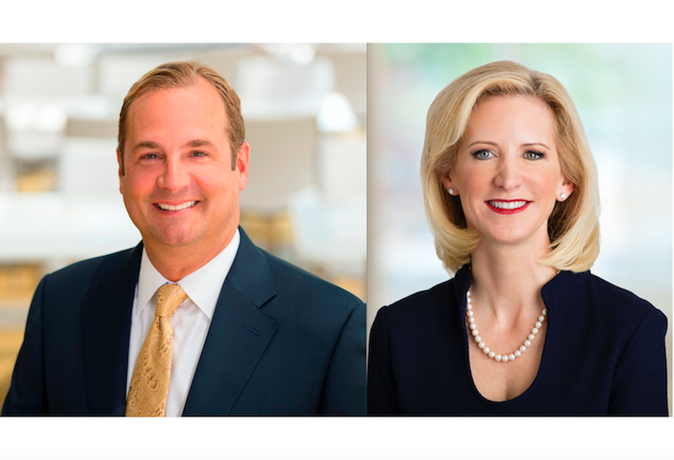 Marriott International CEO Anthony Capuano and President Stephanie Linnartz.