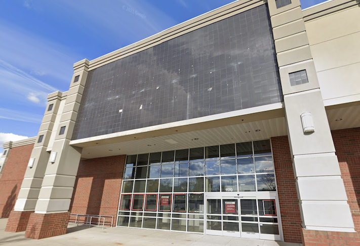 A former Bed Bath & Beyond store in Columbus, Ohio that now sits vacant after it closed in late 2020.  