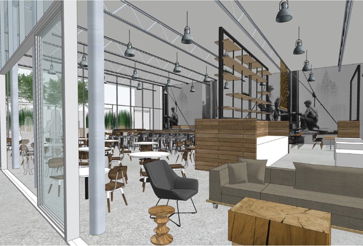 Renovate America's new creative office space in Rancho Bernardo. The company's amenities include providing employees breakfast and lunch.