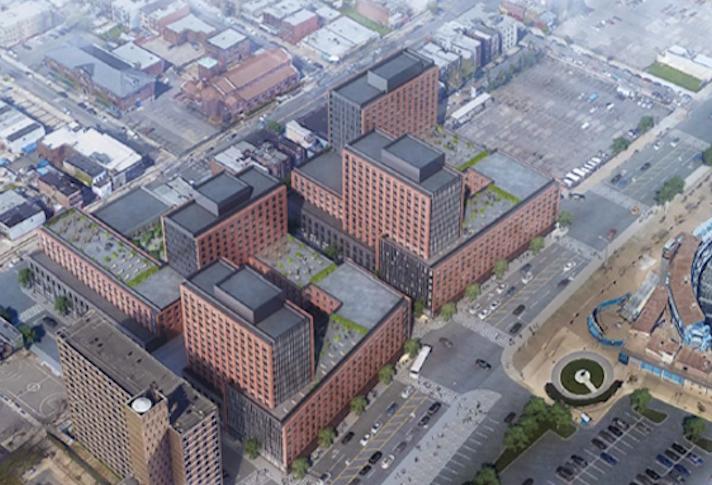 Rendering of Taconic's 1709 Surf Ave.