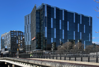 Six new leases were signed for the nearly completed 321 Harrison Ave, a life sciences building in the South End.