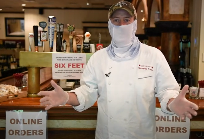 Geoff Tracy, owner of Tortilla Coast and Cheff Geoffs