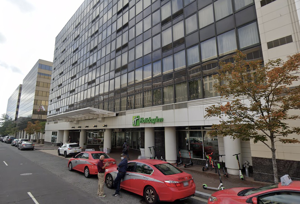 A Holiday Inn hotel, owned by Donohoe Hospitality, that sits one block from the National Mall in D.C.
