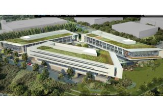 13 biomed campus under construction in University Towne Center.