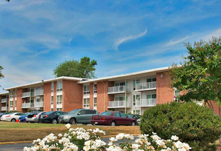 The Pennbrooke Station apartments in District Heights, Maryland