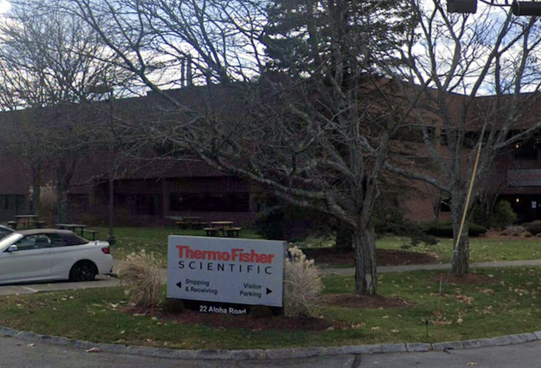 ThermoFisher Scientific's office at 22 Alpha Road in Chelmsford. 
