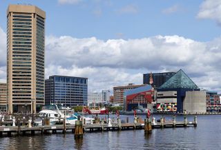 Baltimore's Inner Harbor. 