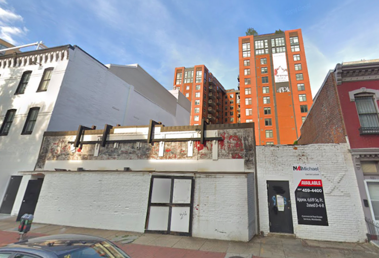 The existing building on the site of the planned hotel