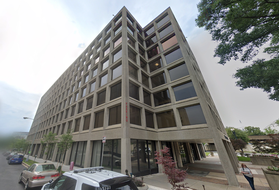 The Fairchild Building at 499 South Capitol St. SW.