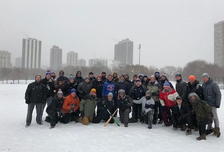 Real estate Softball game