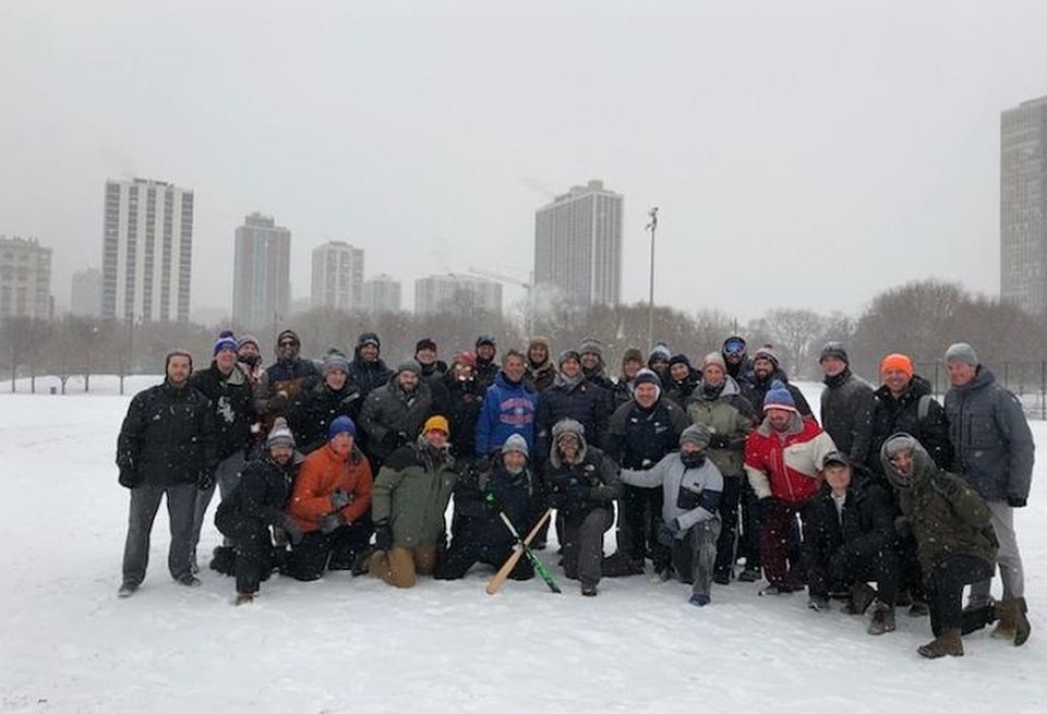 Real estate Softball game