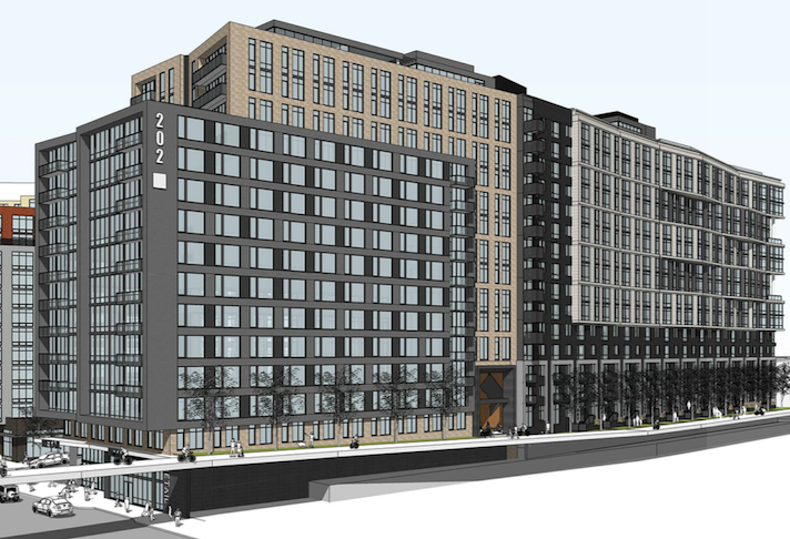 A rendering of MRP's planned Washington Gateway