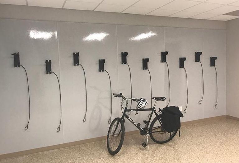 Bike storage at Park Charlotte